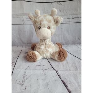 Aurora Baby Ebba Loppy Giraffe Rattle Plush Stuffed Animal Toy 8in Child Jungle